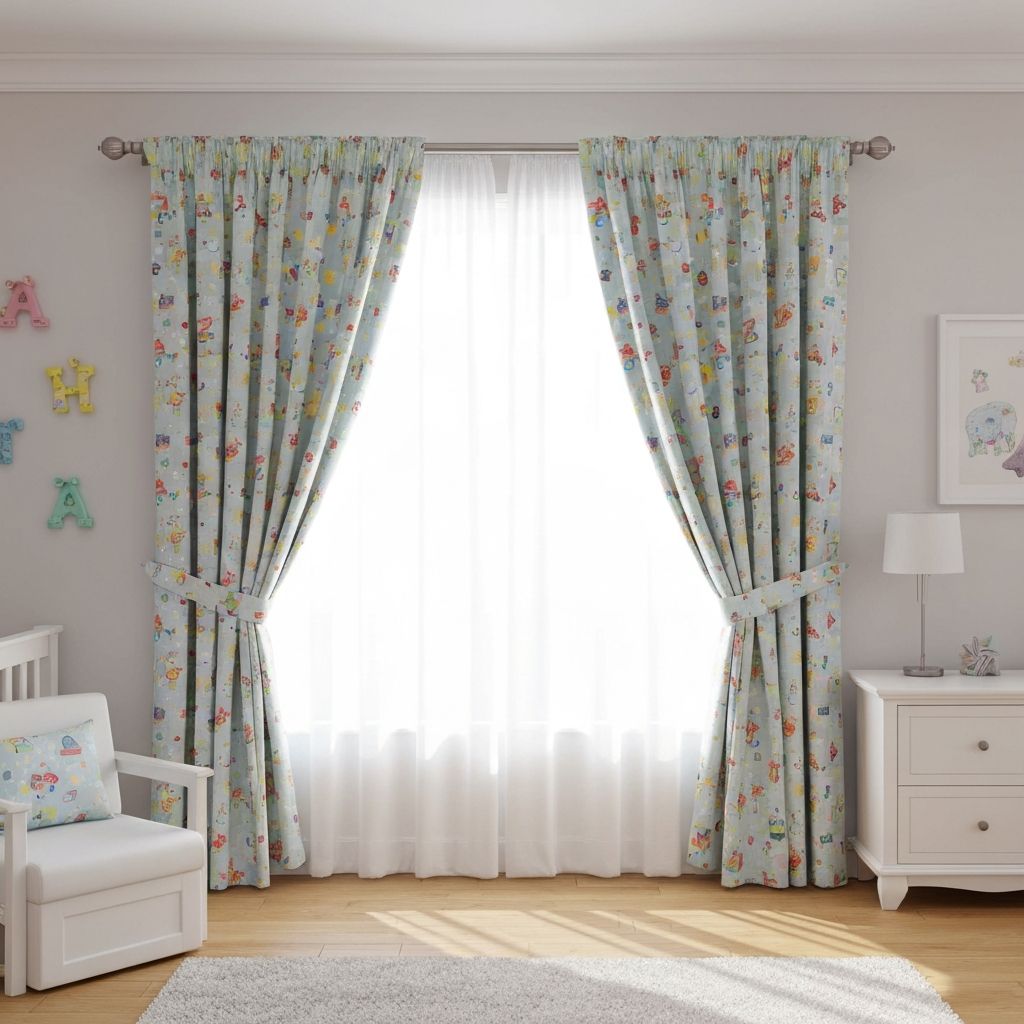 Cortina para quarto infantil